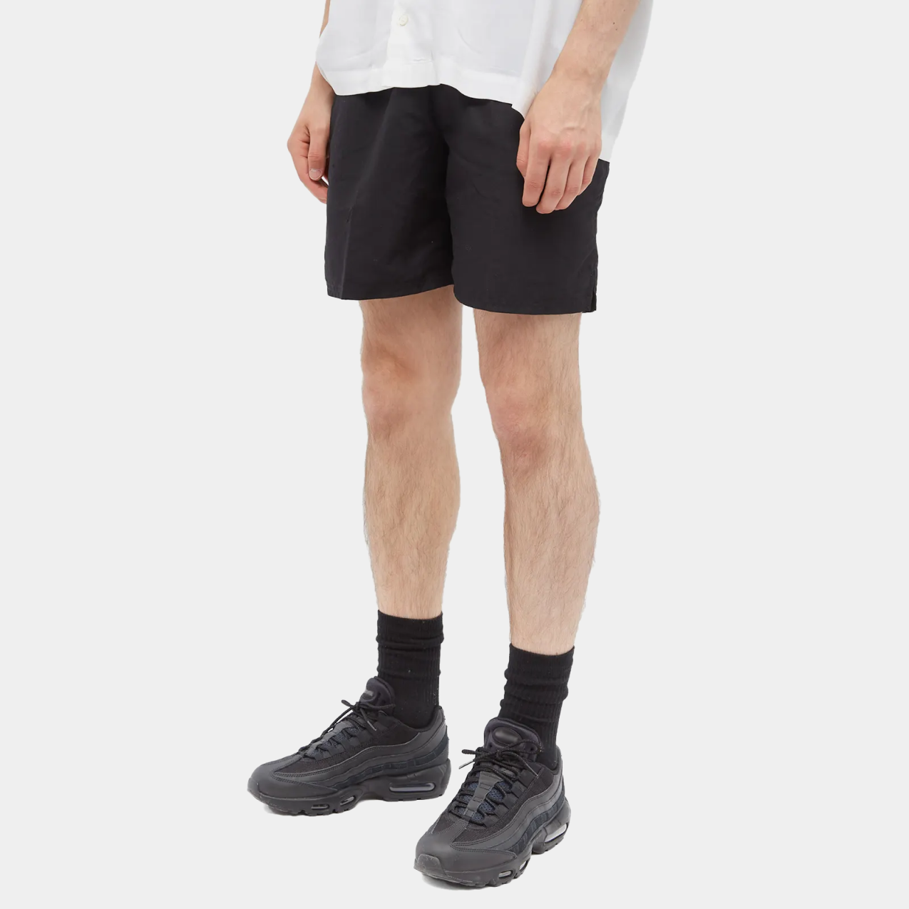 puma fandom boys black shorts