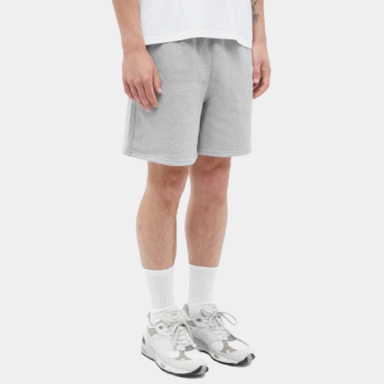 light grey sweat shorts for boys