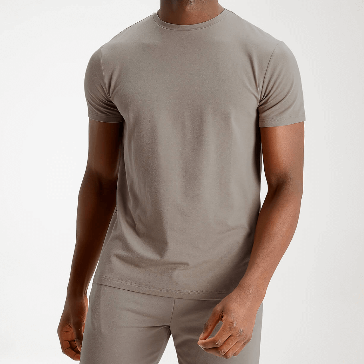 loose fit crew-neck cotton t-shirt