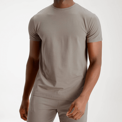 LOOSE FIT CREW-NECK COTTON T-SHIRT