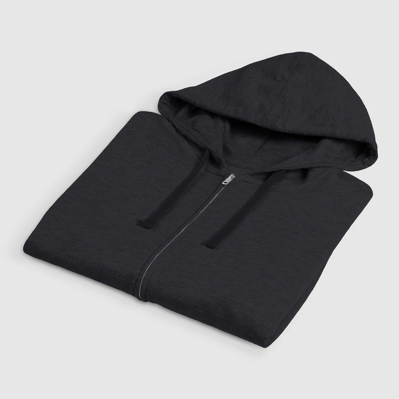 slim fit full-sleeve hooded t-shirt