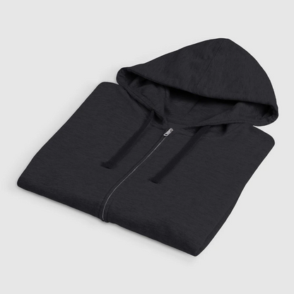 SLIM FIT FULL-SLEEVE HOODED T-SHIRT