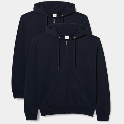 SLIM FIT FULL-SLEEVE HOODED T-SHIRT