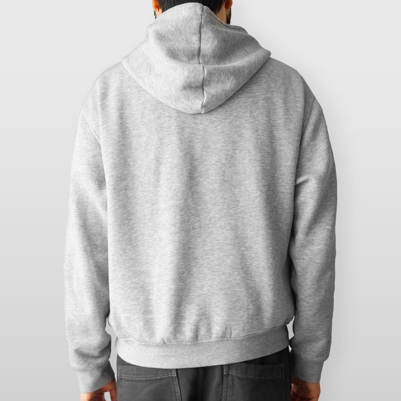 bono - plain men's hoodie