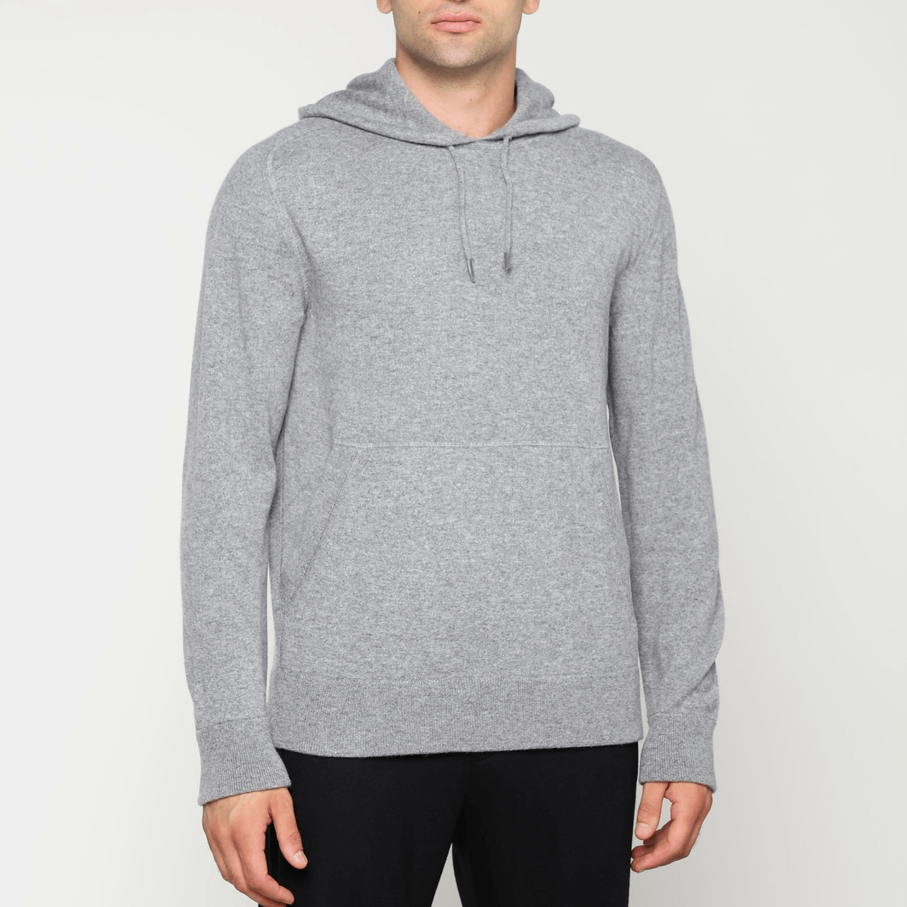 bono - plain men's hoodie